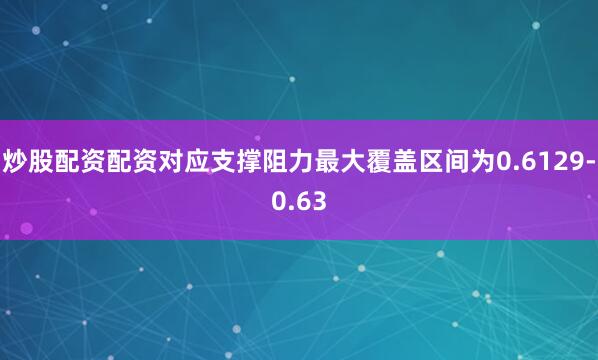 炒股配资配资对应支撑阻力最大覆盖区间为0.6129-0.63