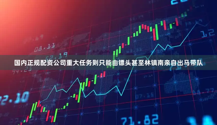 国内正规配资公司重大任务则只能由镖头甚至林镇南亲自出马带队